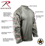 Tactical Combat Shirts - Military Nylon/Cotton (Fire Retardant) - Rothco