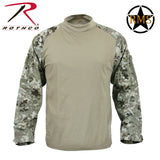 Tactical Combat Shirts - Military Nylon/Cotton (Fire Retardant) - Rothco