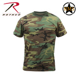 T-Shirts Military Camouflage - Military Cut (Cotton/Polyester) - Rothco