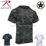 T-Shirts Urban Camouflage - Military Cut (Cotton/Polyster) - Rothco