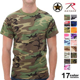 T-Shirts Military Camouflage - Military Cut (Cotton/Polyester) - Rothco