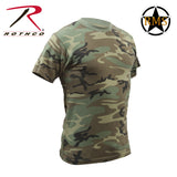 T-Shirts Vintage Camouflage - Military Cut (Cotton/Polyester) - Rothco