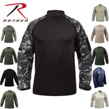 Tactical Combat Shirts - Military Nylon/Cotton (Fire Retardant) - Rothco