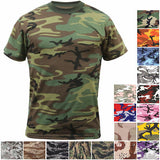T-Shirts Military Camouflage - Military Cut (Cotton/Polyester) - Rothco