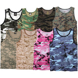 Tank Top Camouflage - Military Cut (Cotton/Polyester) - Rothco