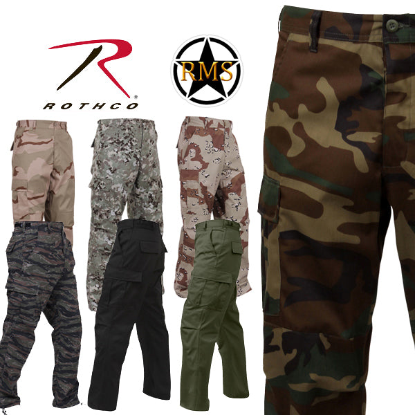 Combat Tactical Pants - BDU (Battle Dress Uniform) - Rothco – Royal Military  Surplus