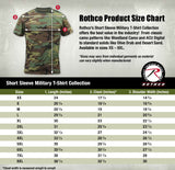 T-Shirts Tiger Stripe Camouflage - Military Cut (Cotton/Polyester) - Rothco