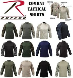 Tactical Combat Shirts - Military Nylon/Cotton (Fire Retardant) - Rothco